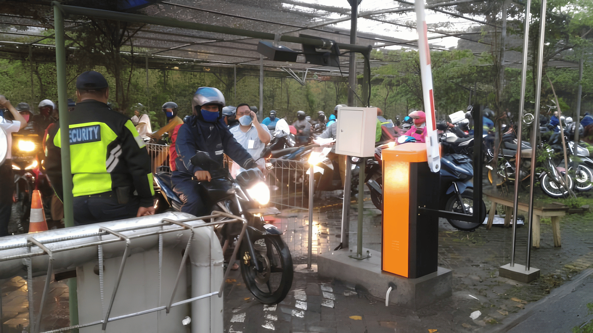 Gerbang Keluar Parkir