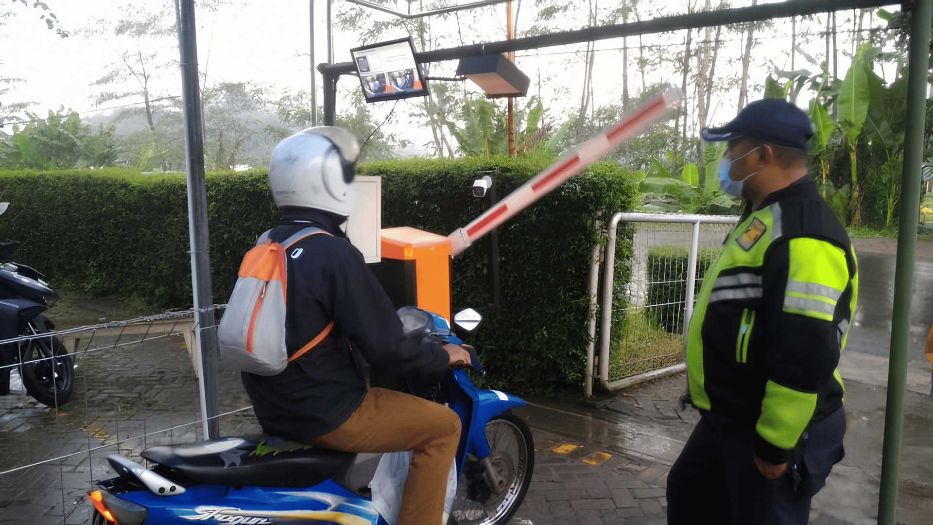 Gerbang Keluar Parkir